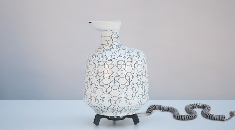 Illustration for article titled 3D-Printed Electric Water Kettle Inspired by Nautilus Shells